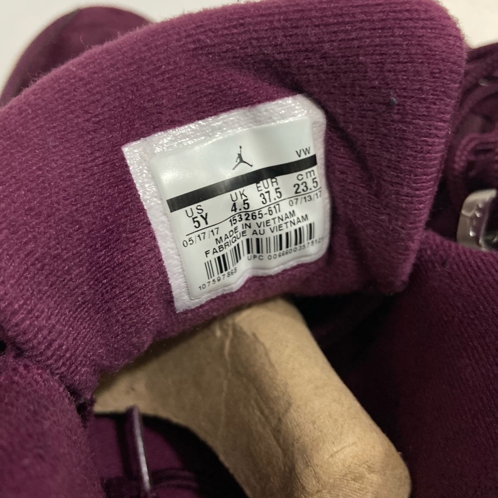 Air Jordan 12 Retro BG Bordeaux - Picture 4 of 5